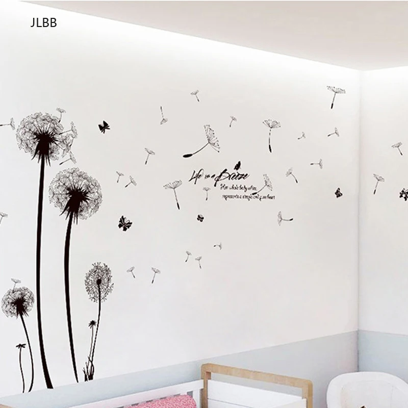 Modern Romantic Dandelion flying Wall Sticker for Wall Decals Bedroom Living Room TV background Art Home Decor Mural stickers
Modern Romantic Dandelion flying Wall Sticker for Wall Decals Bedroom Living Room TV background Art Home Decor Mural stickers