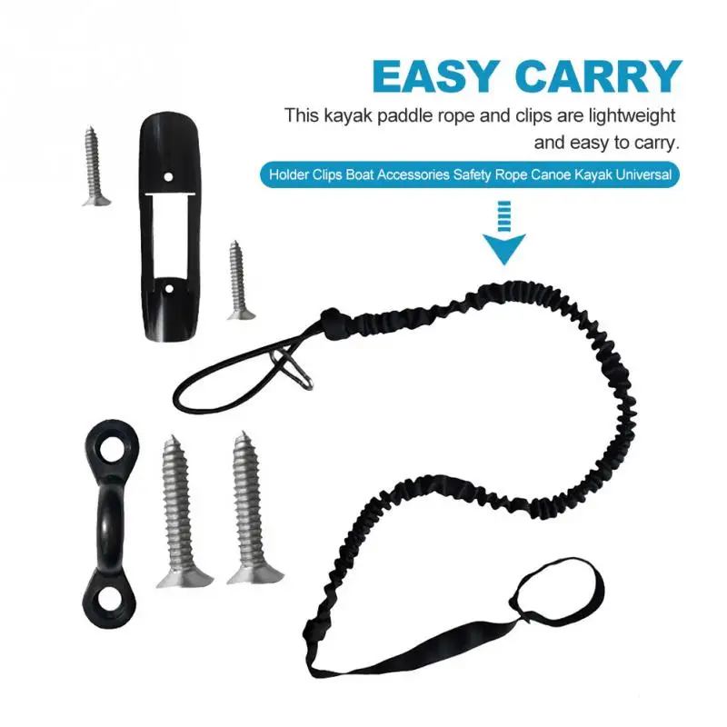 Portable Elastic Canoe Kayak Paddle Leash Outdoor Safety Rope Nylon Strap Boat Accessories Anti Slip Holder Clips Universal
Portable Elastic Canoe Kayak Paddle Leash Outdoor Safety Rope Nylon Strap Boat Accessories Anti Slip Holder Clips Universal