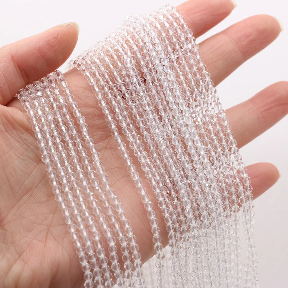 Natural White Spinel Beads Faceted Round Loose Spacer Beads for Jewelry Making DIY Necklace Bracelet Accessries 3mm
Natural White Spinel Beads Faceted Round Loose Spacer Beads for Jewelry Making DIY Necklace Bracelet Accessries 3mm