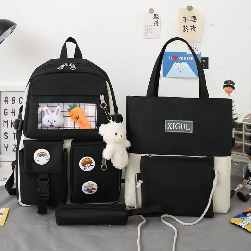 Fashion Women Backpack Kawaii School Bag Mochila Cute Bookbag for Teenager Girls Waterproof Travel Backbag Rucksack 2021 New
Fashion Women Backpack Kawaii School Bag Mochila Cute Bookbag for Teenager Girls Waterproof Travel Backbag Rucksack 2021 New