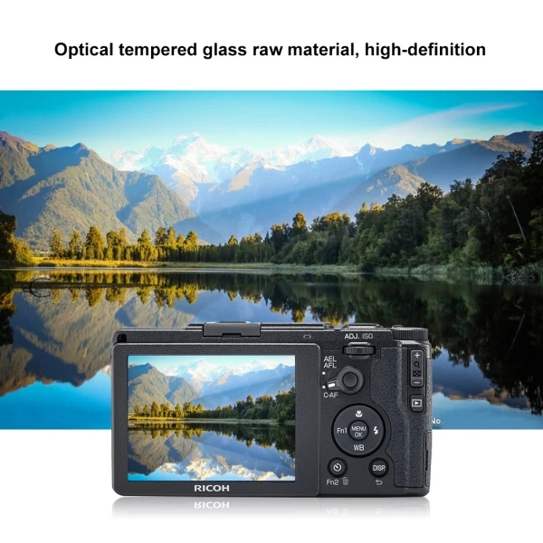 2.5D 9H Защита экрана для Ricoh GR II Закаленное стекло пленка Защитная ЖК-экрана камеры |