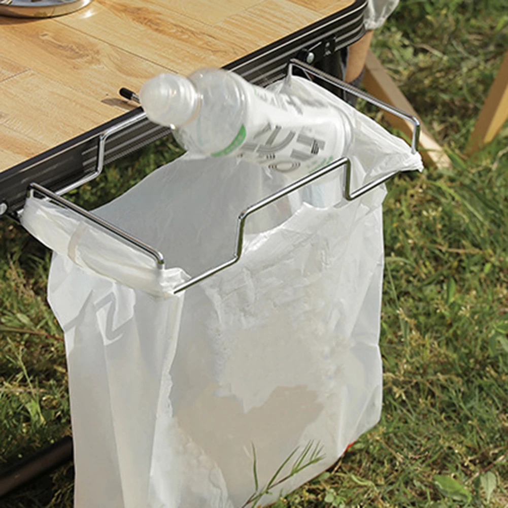Garbage Bag Holder Shelf Rubbish Portable Camping Trash Hanger Storage Rack Kitchen Trash Rack Cabinet Door Garbage Bags Bracket
Garbage Bag Holder Shelf Rubbish Portable Camping Trash Hanger Storage Rack Kitchen Trash Rack Cabinet Door Garbage Bags Bracket