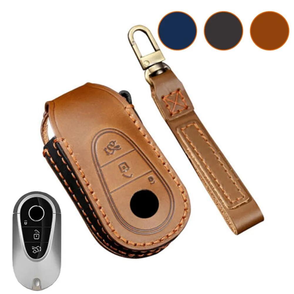 For Merecedes Benz S Class S400 S320l S350l S450l S500l 2021 Leather Remote Key Fob Case Cover Key Bag Shell Keychain Protection
For Merecedes Benz S Class S400 S320l S350l S450l S500l 2021 Leather Remote Key Fob Case Cover Key Bag Shell Keychain Protection