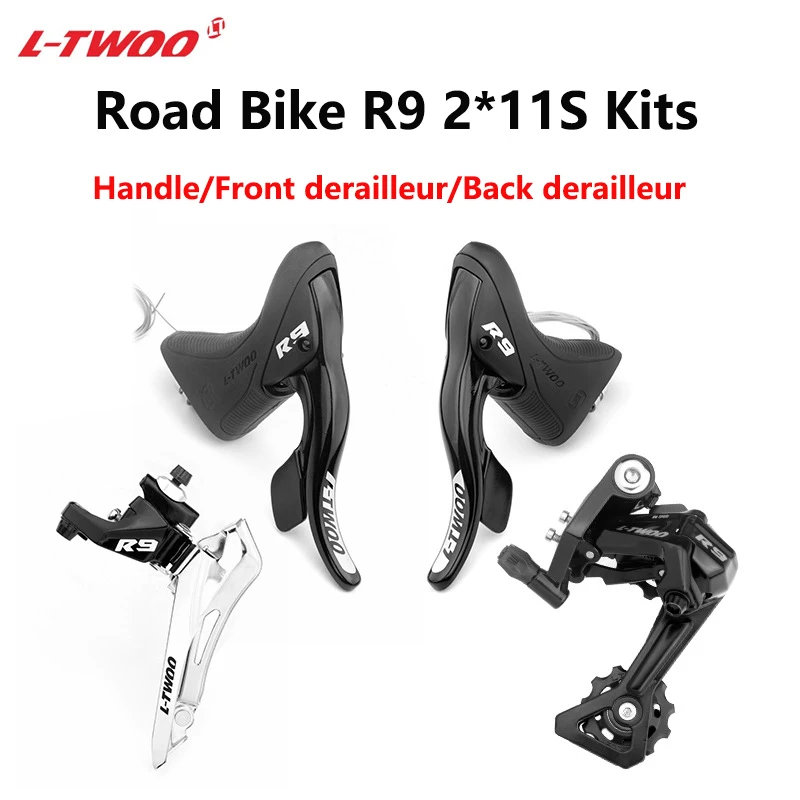 LTWOO R9 2x11 Speed Road Bike Groupset Shifter + Rear Derailleurs + Front Derailleurs Kit R5800, R7000 Bicycle Accessories
LTWOO R9 2x11 Speed Road Bike Groupset Shifter + Rear Derailleurs + Front Derailleurs Kit R5800, R7000 Bicycle Accessories