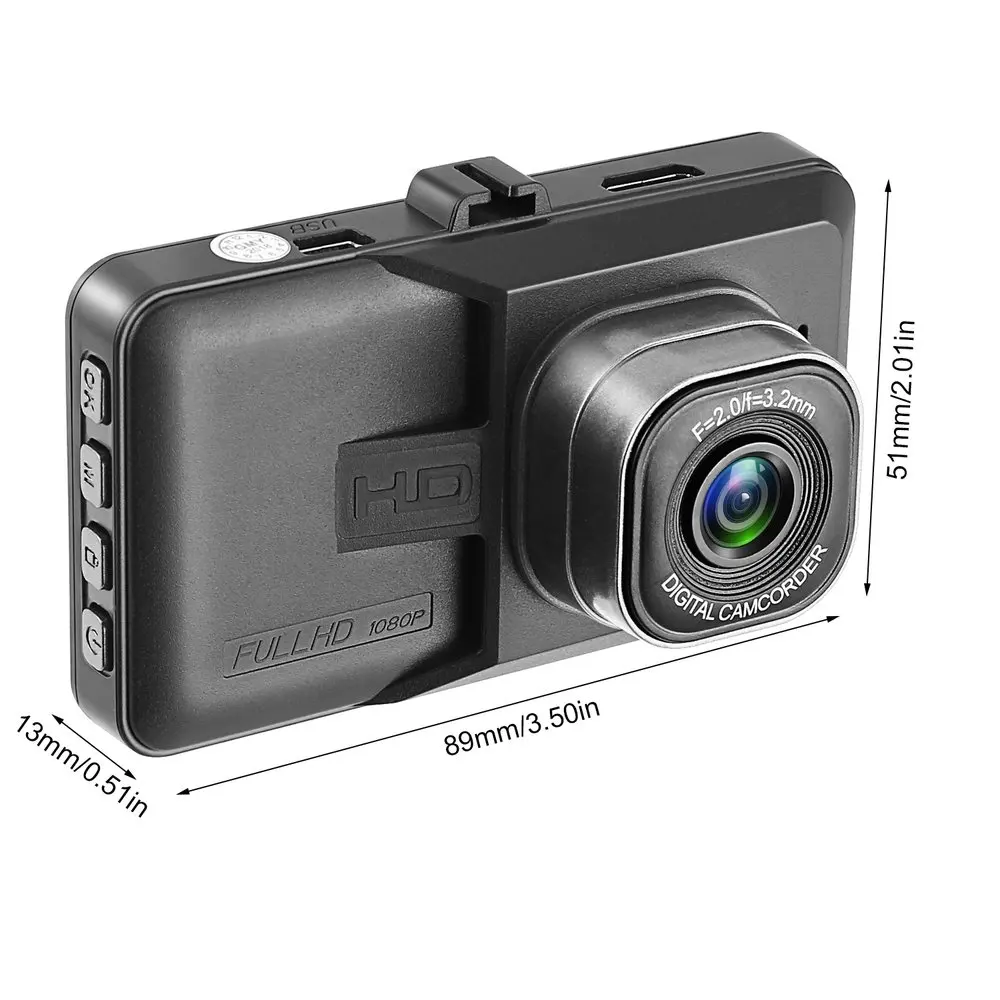 3 Inch DVR 120 Degree Wide Angle Dash Cam Dual Lens 1080P Car Digital Video Recorder With Night Vision Function
3 Inch DVR 120 Degree Wide Angle Dash Cam Dual Lens 1080P Car Digital Video Recorder With Night Vision Function