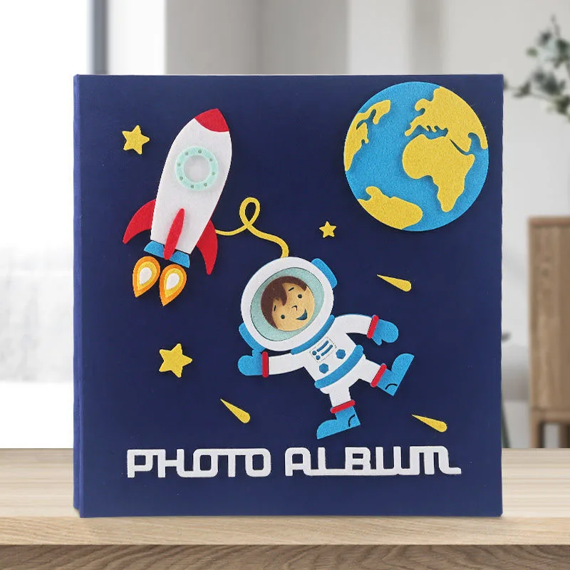 600 Pockets 5 Inch Photo Album Cartoon Astronaut Children Gift Insert Picture Storage Case Scrapbooking Family Memorial Book 1PC
600 Pockets 5 Inch Photo Album Cartoon Astronaut Children Gift Insert Picture Storage Case Scrapbooking Family Memorial Book 1PC
