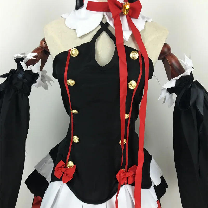 new Anime Seraph of the end Krul Tepes Wigs Cosplay Costumes Lolita Dress Vampire Uniforms 6Pcs/Set For Halloween Party play
new Anime Seraph of the end Krul Tepes Wigs Cosplay Costumes Lolita Dress Vampire Uniforms 6Pcs/Set For Halloween Party play