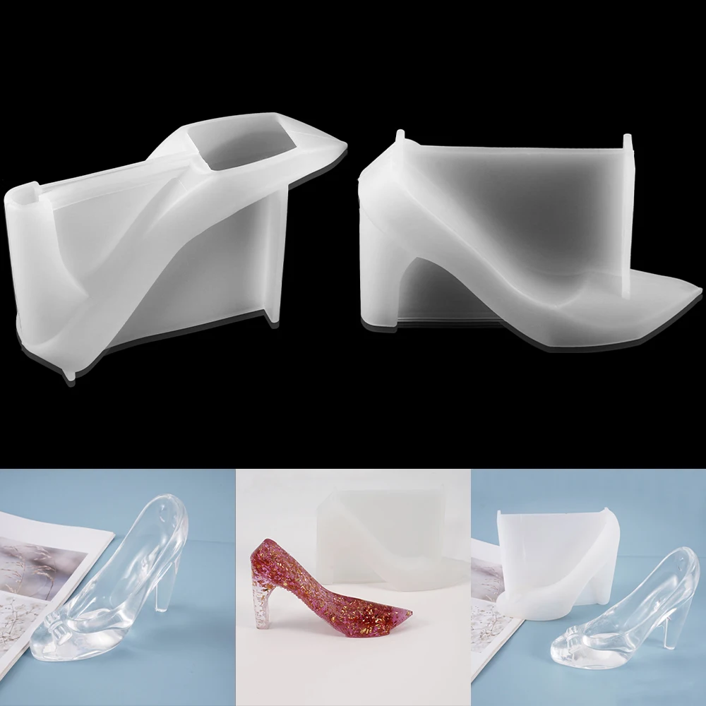 1Pcs DIY Crystal High Heel Princess Shoe Silione Mold Epoxy Resin Crafts Mould Home Decoration for DIY Jewelry Making Supplies
1Pcs DIY Crystal High Heel Princess Shoe Silione Mold Epoxy Resin Crafts Mould Home Decoration for DIY Jewelry Making Supplies
