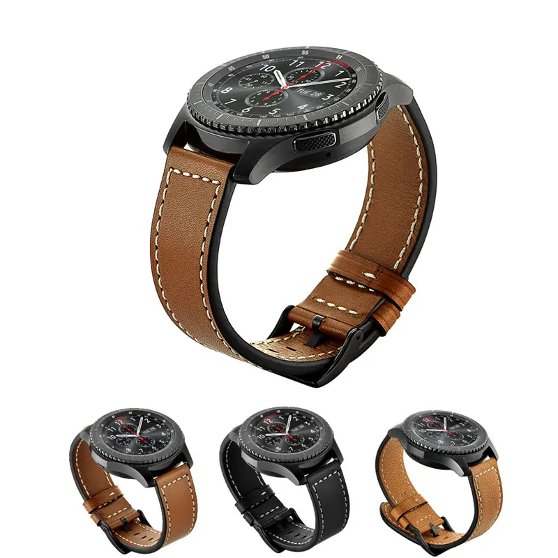 22mm Leather Band For Samsung Watch 3 45mm Huawei watch gt 2 pro strap Correa Galaxy Watch 46mm Watchband For Gear S3 SmartWatch
22mm Leather Band For Samsung Watch 3 45mm Huawei watch gt 2 pro strap Correa Galaxy Watch 46mm Watchband For Gear S3 SmartWatch