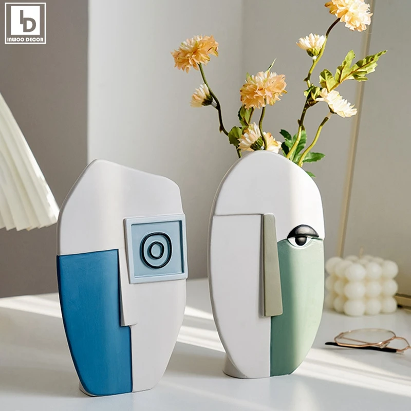 Скандинавская креативная абстрактная маска для лица, ваза, декоративная сушеные цветы, ваза, горшок, офис, гостиная, украшение для дома, деко...
Скандинавская креативная абстрактная маска для лица, ваза, декоративная сушеные цветы, ваза, горшок, офис, гостиная, украшение для дома, деко...