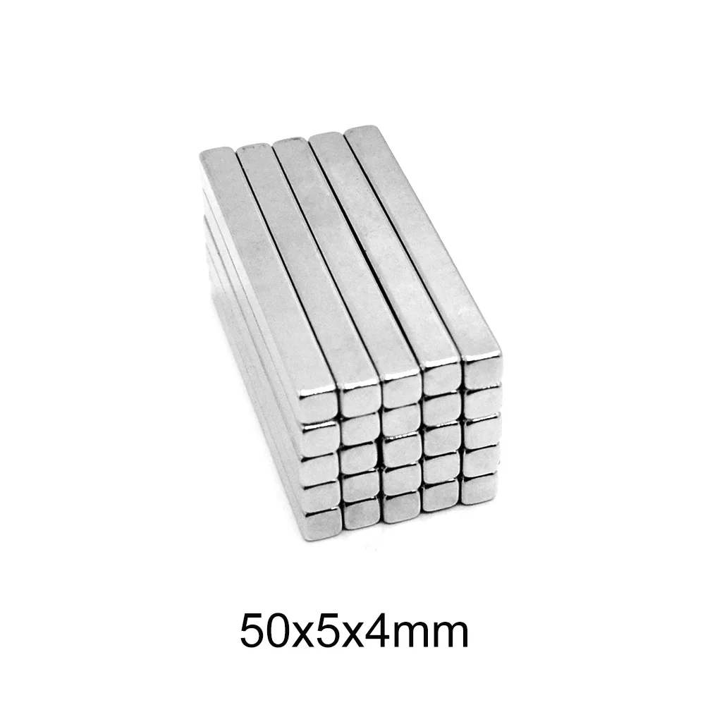 5/10/20/30/50PCS 50x5x4 Block Strong Rare Earth Magnet 50mm x 5mm Neodymium Magnets sheet 50x5x4mm N35 Permanent Magnet 50*5*4
5/10/20/30/50PCS 50x5x4 Block Strong Rare Earth Magnet 50mm x 5mm Neodymium Magnets sheet 50x5x4mm N35 Permanent Magnet 50*5*4