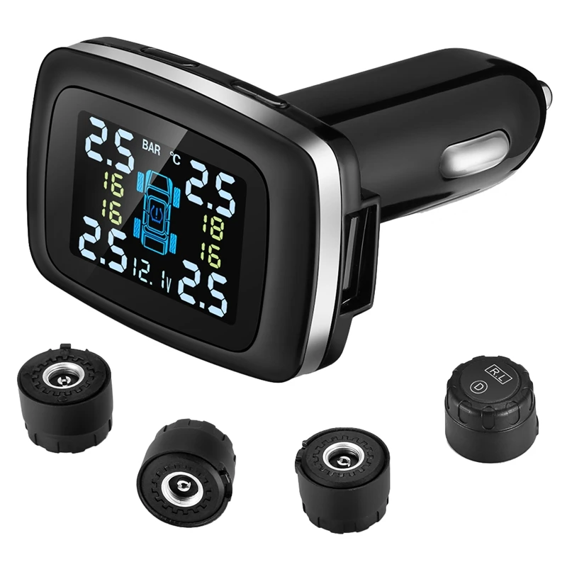 Car TPMS Lighter Digital Tpms Car Tire Pressure Alarm System USB Port Security Alarm Systems Tire Pressure
Car TPMS Lighter Digital Tpms Car Tire Pressure Alarm System USB Port Security Alarm Systems Tire Pressure