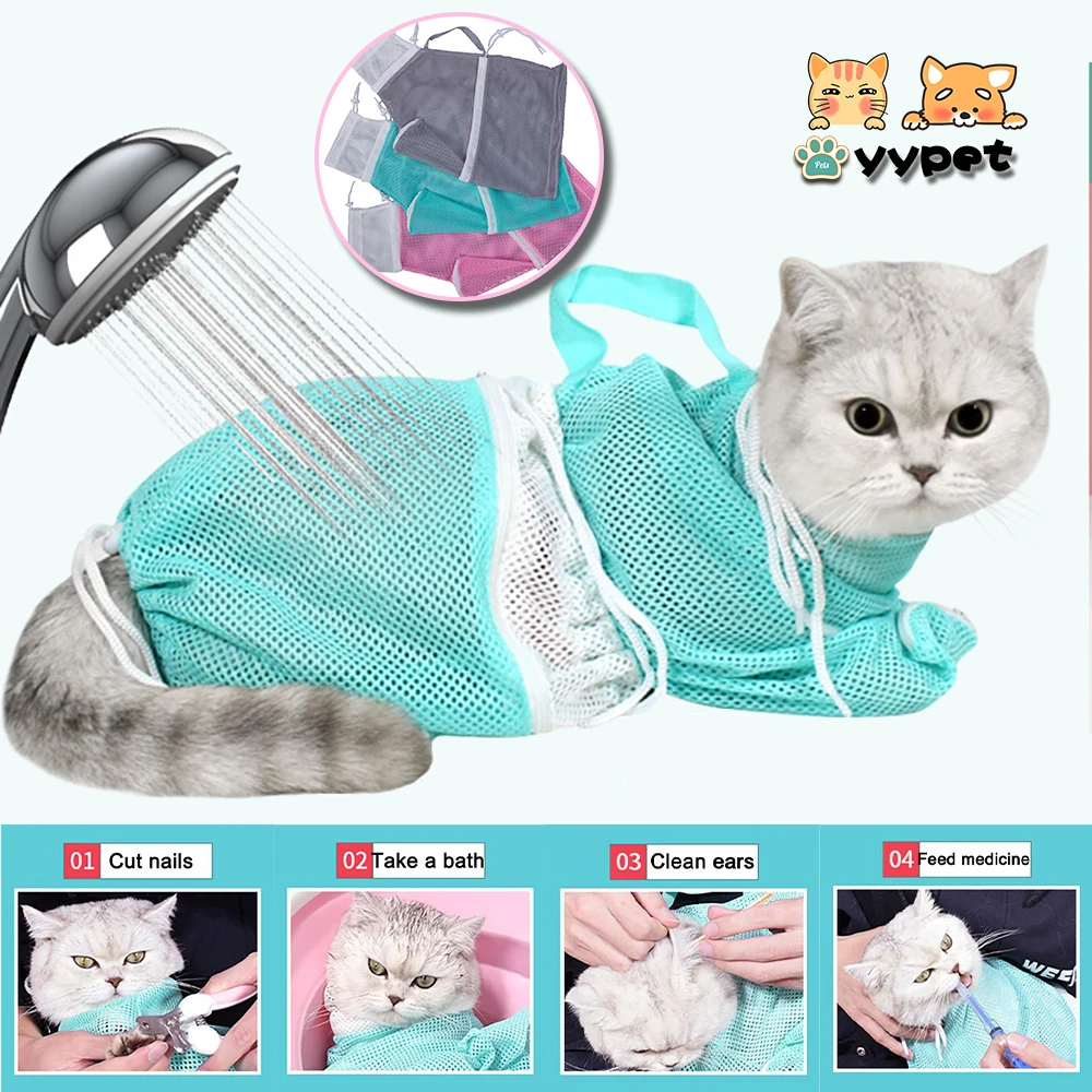 Mash Cat Grooming Bag Polyester Wash Bag Cat Accessories Pet Products Cleaning Supplies Dog Carrier Nail NailS Adjustable Bath
Mash Cat Grooming Bag Polyester Wash Bag Cat Accessories Pet Products Cleaning Supplies Dog Carrier Nail NailS Adjustable Bath