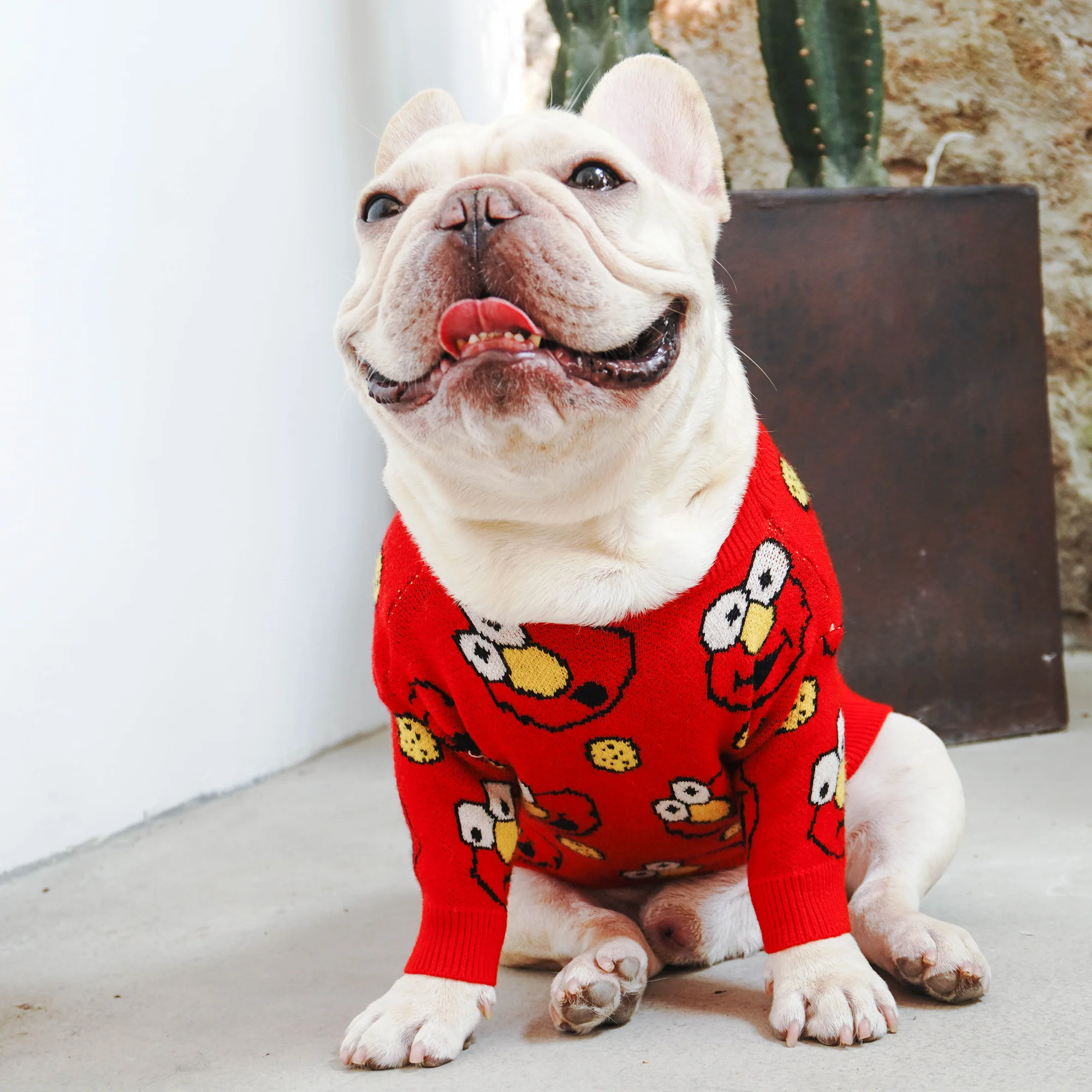 Soft Dog Sweater Classic Pet Casual Outfit Costume Fashion Cardigan Sweater Knit Jacket For Schnauzer Bulldog Puppy Clothes
Soft Dog Sweater Classic Pet Casual Outfit Costume Fashion Cardigan Sweater Knit Jacket For Schnauzer Bulldog Puppy Clothes