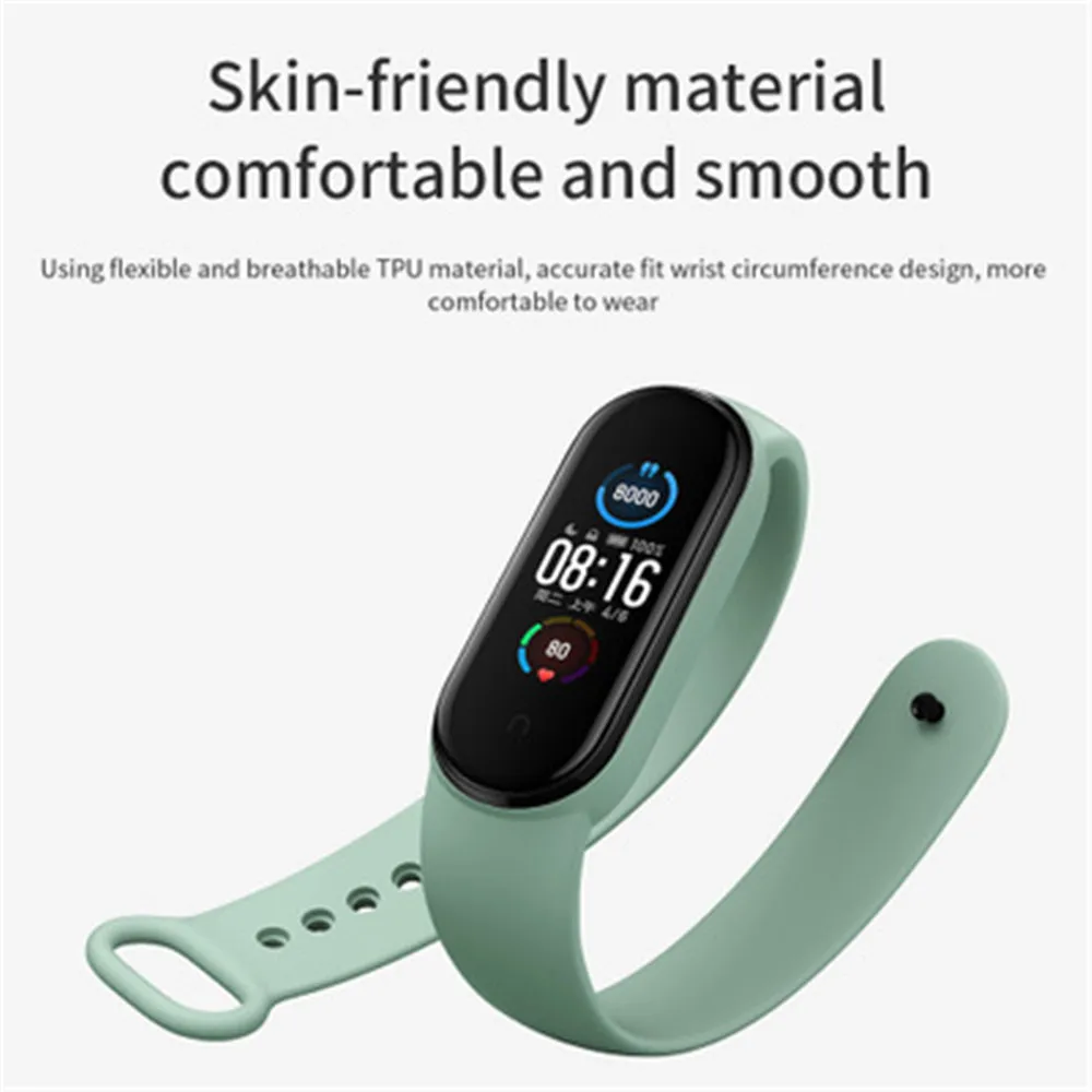 Original Silicone Strap For Xiaomi MI Band 5 Sport Replacement Wristband For MI Band 4/3 Bracelet Smart Watch band Accessories
Original Silicone Strap For Xiaomi MI Band 5 Sport Replacement Wristband For MI Band 4/3 Bracelet Smart Watch band Accessories