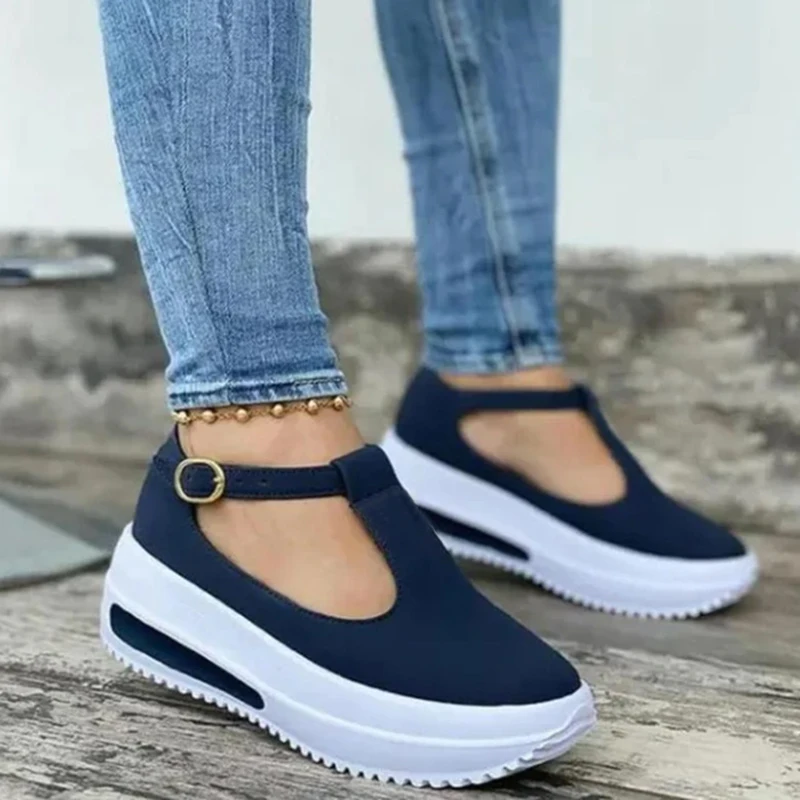 Women Shoes Summer Pumps Chunky Mid Heels Plus Size Breathable Mesh Sneaker Wedges Shoes Female Mujer Sapato Feminino
Women Shoes Summer Pumps Chunky Mid Heels Plus Size Breathable Mesh Sneaker Wedges Shoes Female Mujer Sapato Feminino