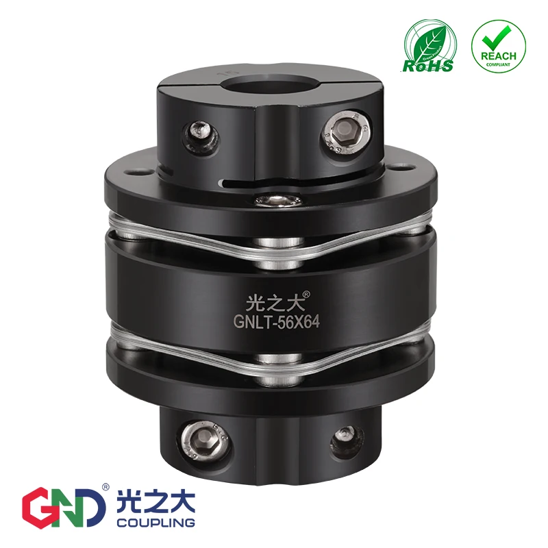 GNLT 45# Steel Stepped GND Double Diaphragms Steps Clamp Series Shaft Couplings for step motor | Обустройство дома