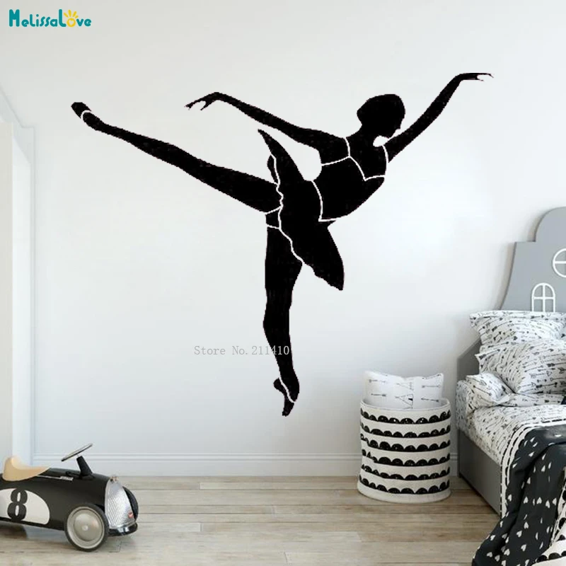 The Graceful Appearance Of Elegant Dance Ballet Wall Sticker Simple Home Décor Girls Room Murals Removable Unique Gift YT4026
The Graceful Appearance Of Elegant Dance Ballet Wall Sticker Simple Home Décor Girls Room Murals Removable Unique Gift YT4026