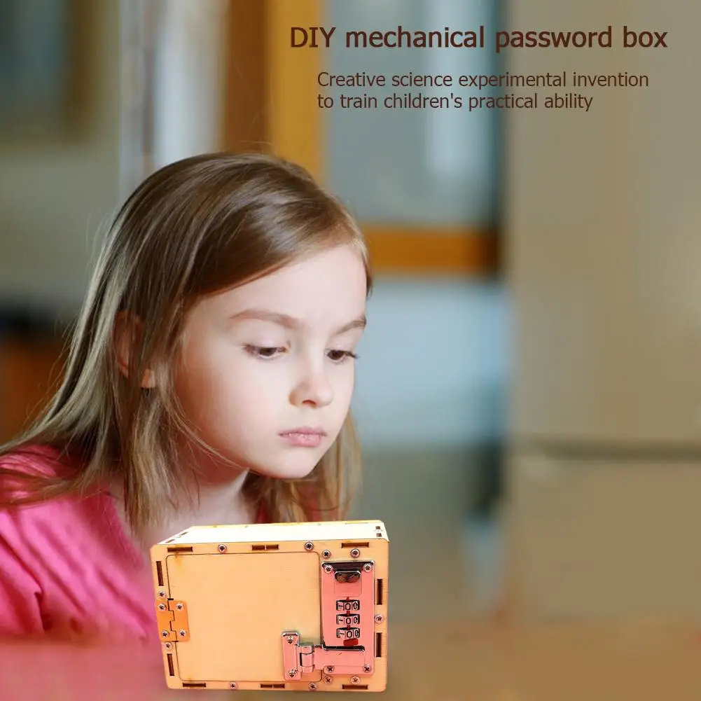 Especially Creative Password Box Delicate Design Practical Kids Science Experiment School Projects DIY Kits Funny Toy
Especially Creative Password Box Delicate Design Practical Kids Science Experiment School Projects DIY Kits Funny Toy