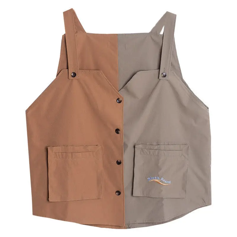 2021 new spring summer street hip hop loose strap vest women's tooling color matching Pocket Vest Jacket fashion
2021 new spring summer street hip hop loose strap vest women's tooling color matching Pocket Vest Jacket fashion