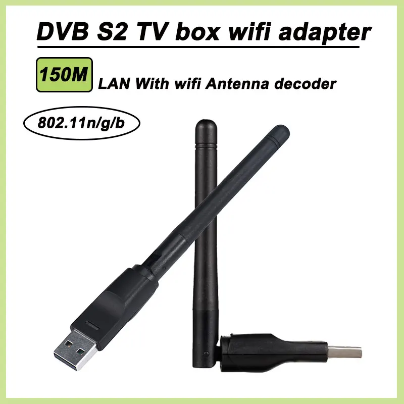 TZS T2 DVB S2 TV Box Wifi Adapter 150M USB WiFi Receiver Wireless 802.11N/G/B LAN With Antenna Decoder CN1508B
TZS T2 DVB S2 TV Box Wifi Adapter 150M USB WiFi Receiver Wireless 802.11N/G/B LAN With Antenna Decoder CN1508B