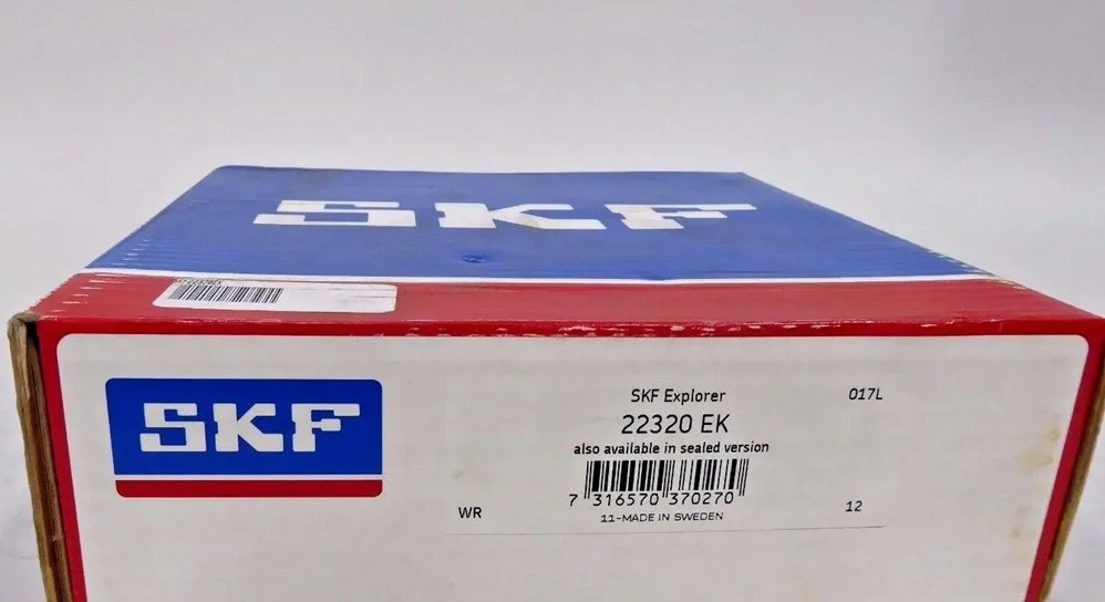 

original SKF spherical roller bearing 22320EK/C3 100*215*73mm 22320EK self-aligning roller bearings 22320CCK/W33