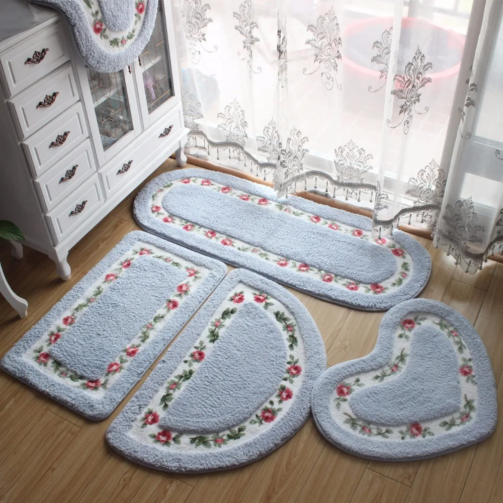 Soft Water Absorption Floor Mat Anti-slip Bathroom Door Mat Oval Shape Bath Mat 40*60/50*80/45*120cm Home Decor Floor Rug Carpet
Soft Water Absorption Floor Mat Anti-slip Bathroom Door Mat Oval Shape Bath Mat 40*60/50*80/45*120cm Home Decor Floor Rug Carpet