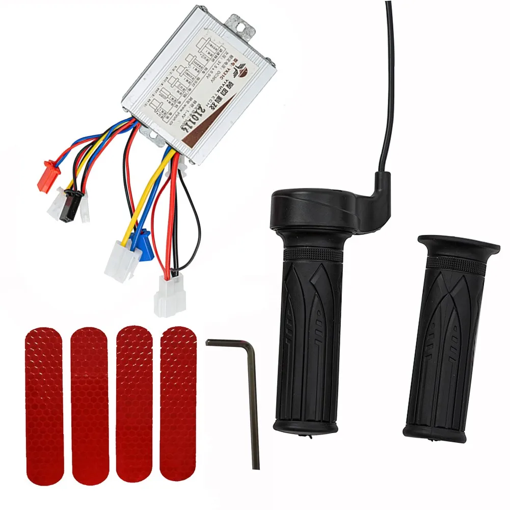 24 36 48V 500W Motor Brushed Controller Throttle Grip Intelligent Control Throttle Grips For Electric Scooter EBike Accessories
24 36 48V 500W Motor Brushed Controller Throttle Grip Intelligent Control Throttle Grips For Electric Scooter EBike Accessories