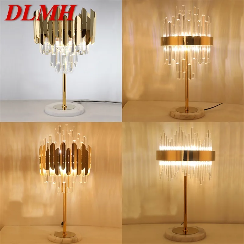 DLMH Crystal Table Lamps Postmodern Luxury LED Desk Light Decorative for Home Bedside
DLMH Crystal Table Lamps Postmodern Luxury LED Desk Light Decorative for Home Bedside