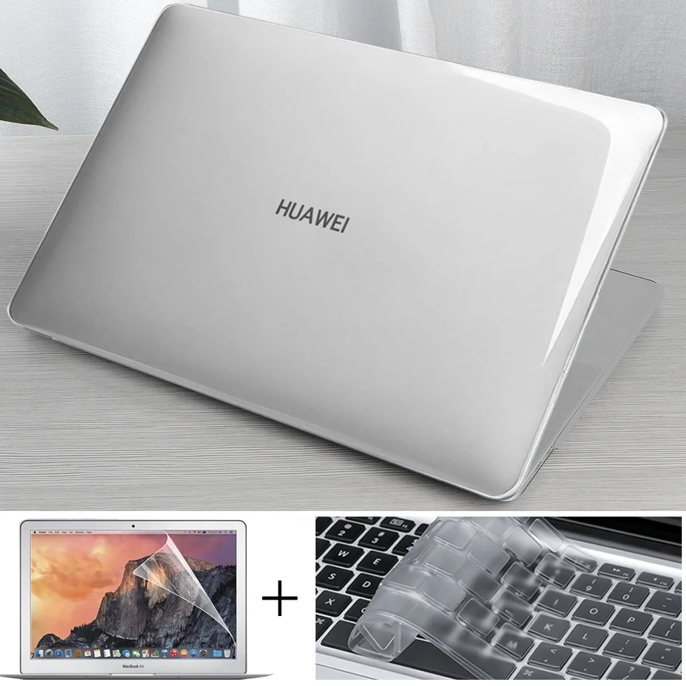 Чехол для ноутбука Huawei MateBook D14/D15/13/14/MagicBook 14/15/Pro 16 1/MateBook X Pro/X 2020 + чехол клавиатуры