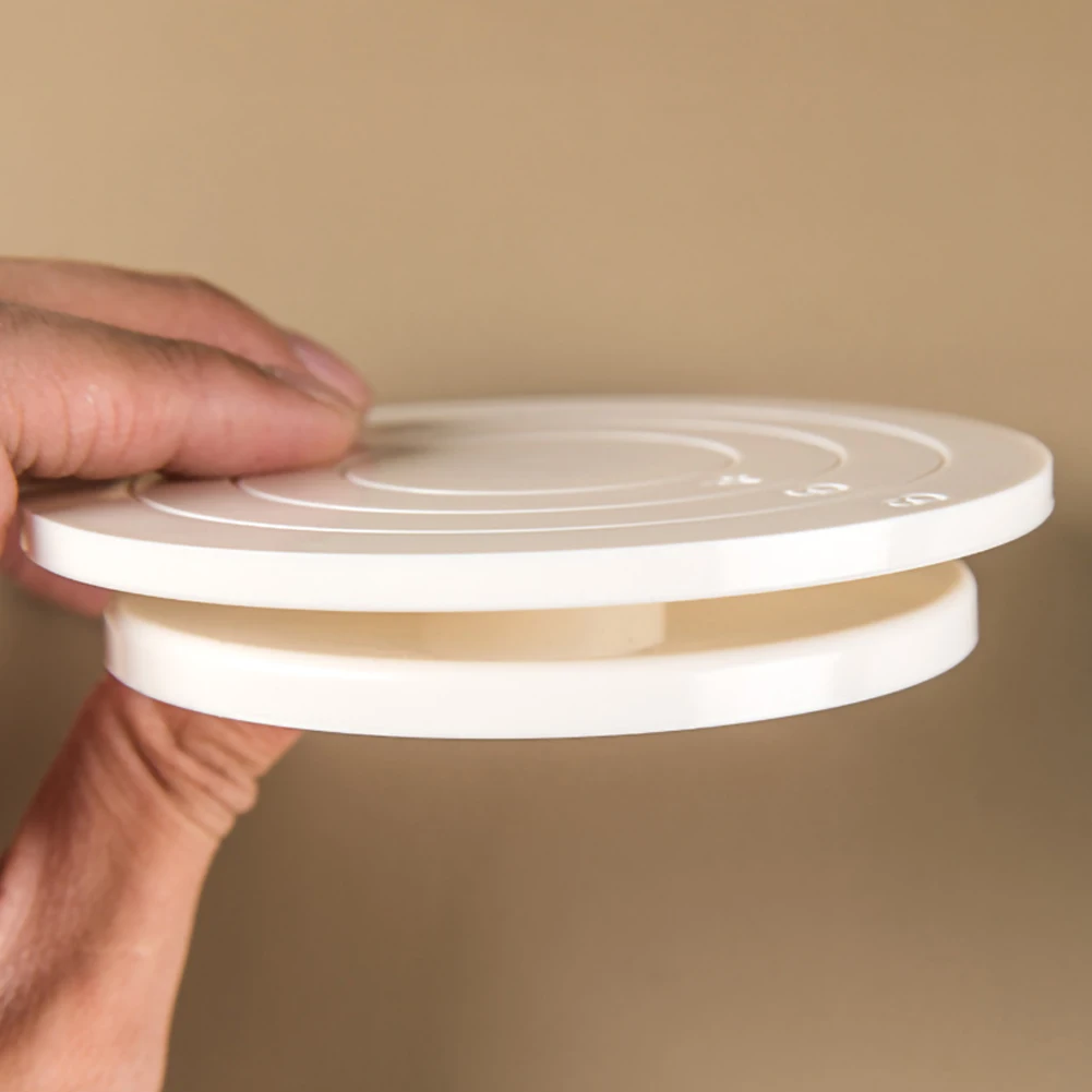 Plastic Cake Plate Turntable Rotating Anti-skid Round Cake Stand Cake Decorating Rotary Table Kitchen DIY Pan Baking Tool
Plastic Cake Plate Turntable Rotating Anti-skid Round Cake Stand Cake Decorating Rotary Table Kitchen DIY Pan Baking Tool