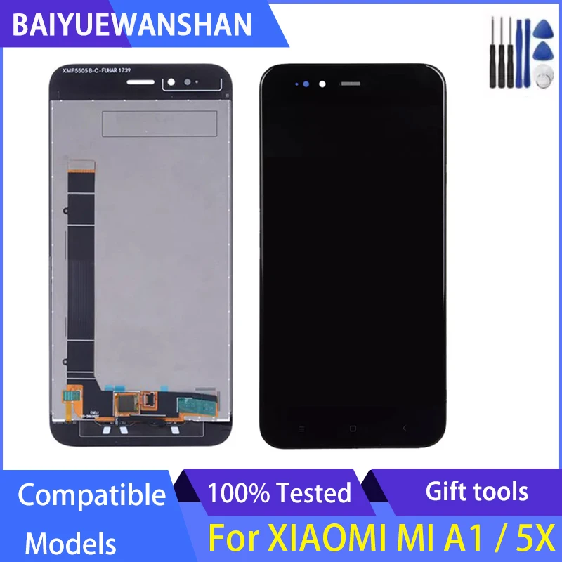 5.5" For Xiaomi A1 Mi 5X LCD Display Touch Screen Digitizer Assembly With Frame Replacement For Xiaomi MI A1/5X
5.5" For Xiaomi A1 Mi 5X LCD Display Touch Screen Digitizer Assembly With Frame Replacement For Xiaomi MI A1/5X