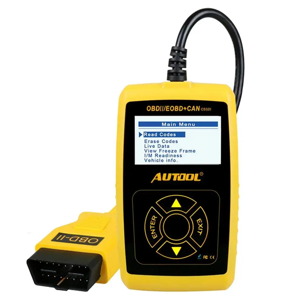 Universal Car Diagnostic CS320 OBD2 Code Reader Erase Car Fault Scan Tool Professional Obd2 Scanner for AUTOOL
Universal Car Diagnostic CS320 OBD2 Code Reader Erase Car Fault Scan Tool Professional Obd2 Scanner for AUTOOL