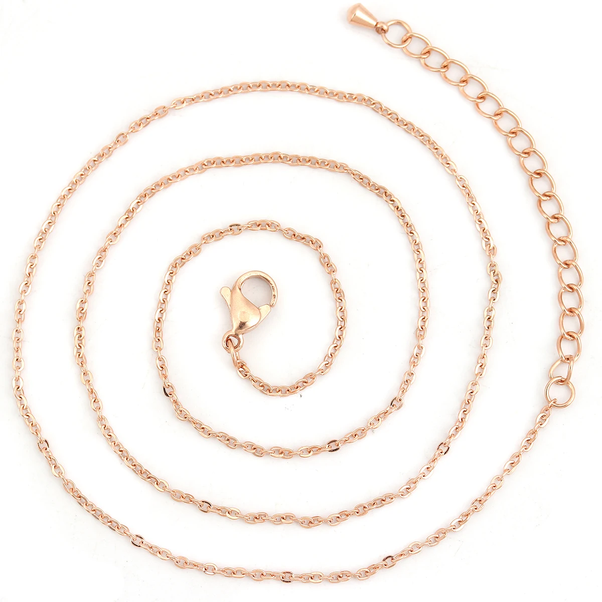 5 PCs 304 Stainless Steel Link Cable Chain Necklace Rose Gold 46cm(18 1/8") long, Chain Size: 2x1.5mm( 1/8" x1.5mm)
5 PCs 304 Stainless Steel Link Cable Chain Necklace Rose Gold 46cm(18 1/8") long, Chain Size: 2x1.5mm( 1/8" x1.5mm)