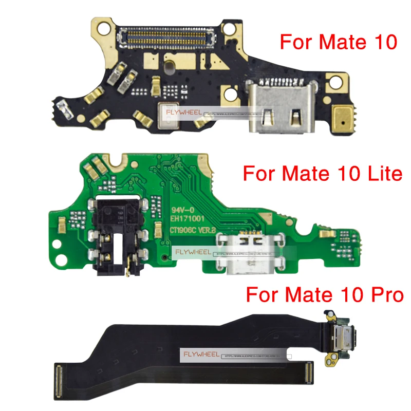Гибкий кабель для зарядного порта 1 шт. Huawei Mate 10 Lite Pro USB зарядное устройство док станция Сменные