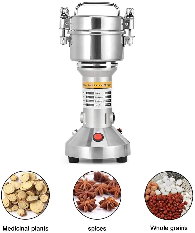 28000RPMPortable Electric Grain Grinder High Speed Grinding Mechanism Powder Machine 3 Blade Timing Grinder Spice Vanilla Coffee
28000RPMPortable Electric Grain Grinder High Speed Grinding Mechanism Powder Machine 3 Blade Timing Grinder Spice Vanilla Coffee