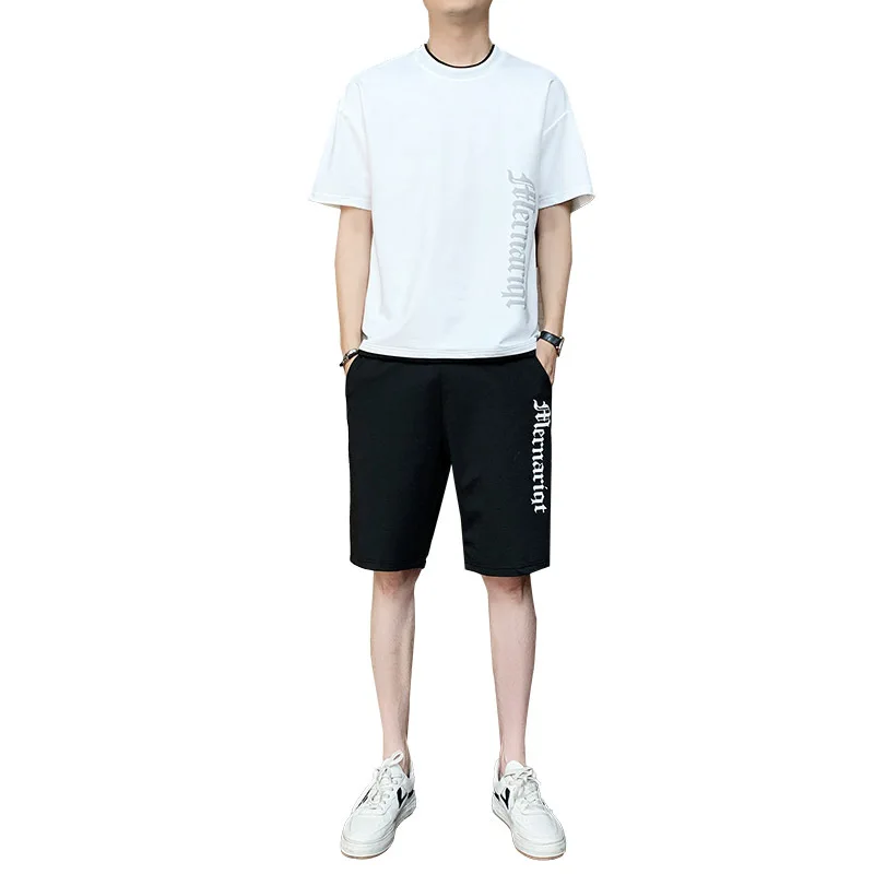 Men's suit shorts 2021 new casual and comfortable summer youth fashion sports suit shorts trend two-piece men's T-shirt shorts
Men's suit shorts 2021 new casual and comfortable summer youth fashion sports suit shorts trend two-piece men's T-shirt shorts