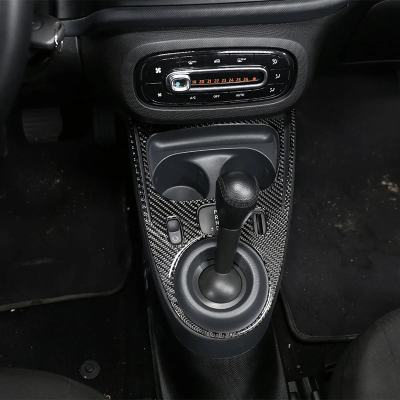 Auto Carbon Fiber Central Gear Shift Panel Control Panel Decal Interior Modification for Benz Smart 453 Fortwo 2016-2021
Auto Carbon Fiber Central Gear Shift Panel Control Panel Decal Interior Modification for Benz Smart 453 Fortwo 2016-2021