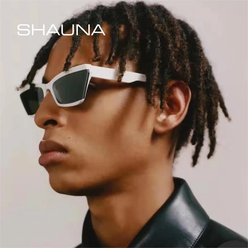 SHAUNA Retro Rimless Cat Eye Women Sunglasses Vintage Punk Gradient Men Shades UV400 Rectangle Sun Glasses
SHAUNA Retro Rimless Cat Eye Women Sunglasses Vintage Punk Gradient Men Shades UV400 Rectangle Sun Glasses