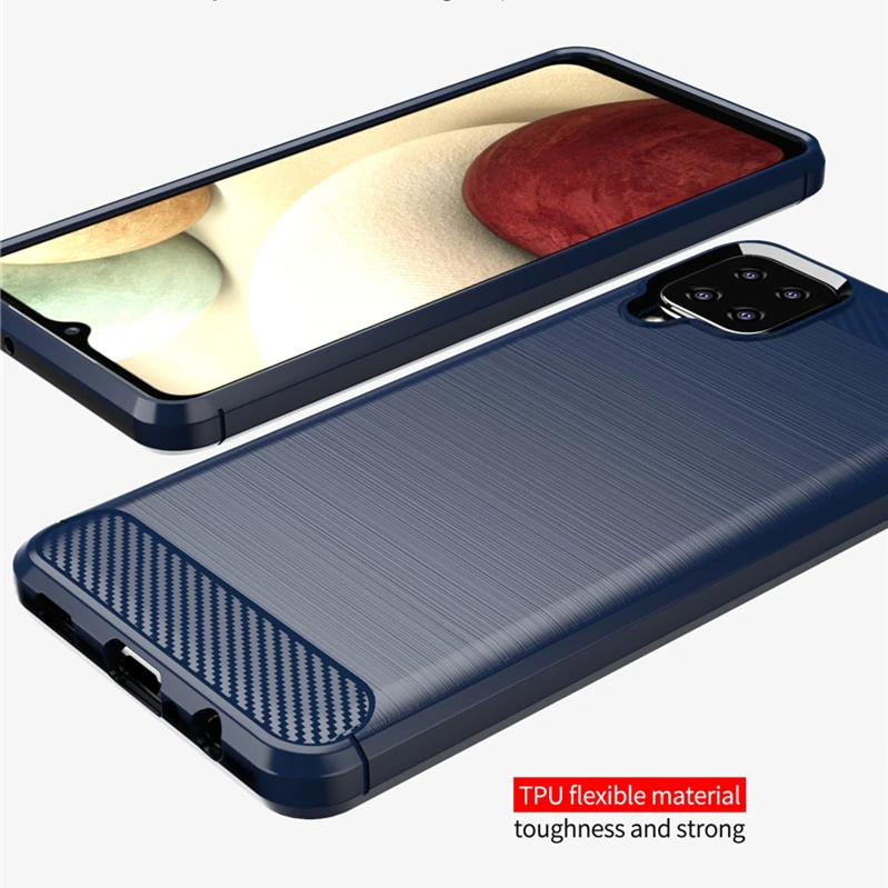 Silicone Cover For Samsung Galaxy M12 Case For Samsung M12 Cover Carbon Fiber Shockproof Protective Phone Bumper For Samsung M12 
Silicone Cover For Samsung Galaxy M12 Case For Samsung M12 Cover Carbon Fiber Shockproof Protective Phone Bumper For Samsung M12