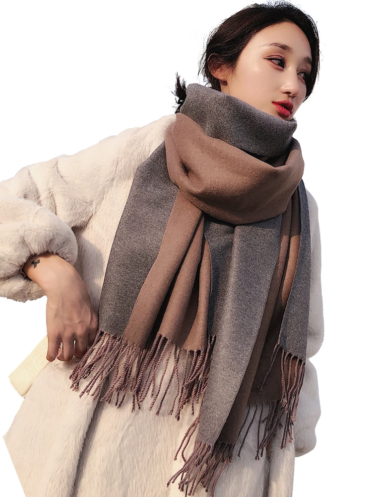 Brand new scarf winter women Korean versatile double-sided shawl winter student thickened warm neck LUXURY Long Scarves gitfs
Brand new scarf winter women Korean versatile double-sided shawl winter student thickened warm neck LUXURY Long Scarves gitfs
