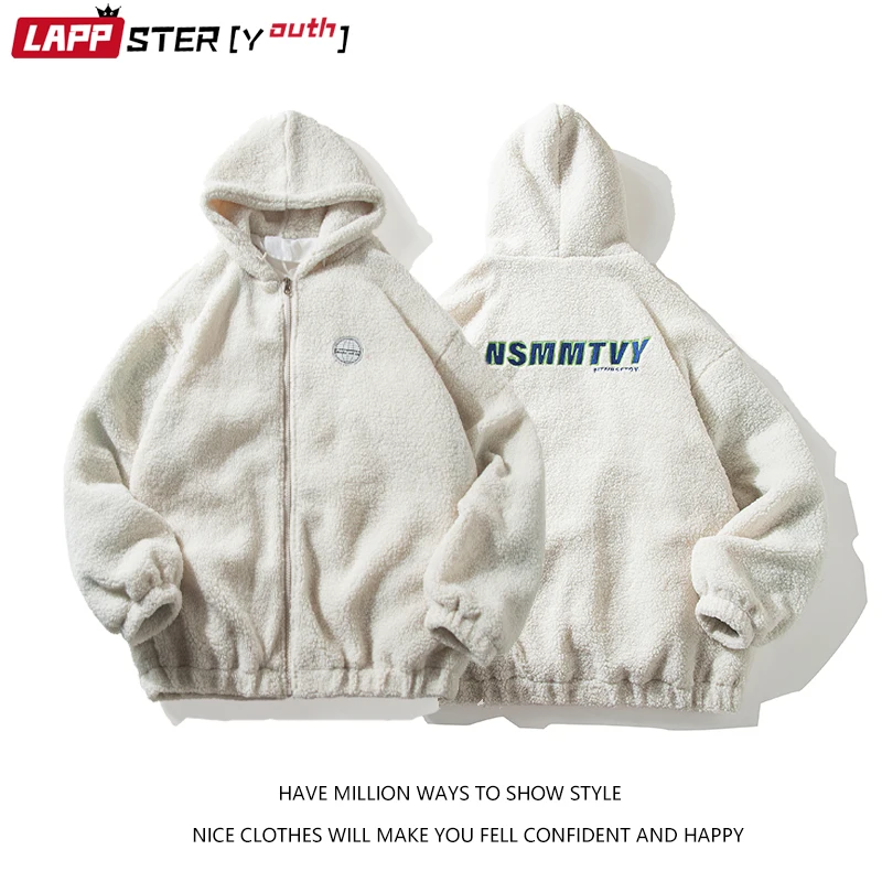 LAPPSTER-Youth Men Lambswool Thick Winter Jackets 2022 Mens Solid Streetwear Hooded Parkas Coats Male Kpop Harajuku Coat Clothes
LAPPSTER-Youth Men Lambswool Thick Winter Jackets 2022 Mens Solid Streetwear Hooded Parkas Coats Male Kpop Harajuku Coat Clothes