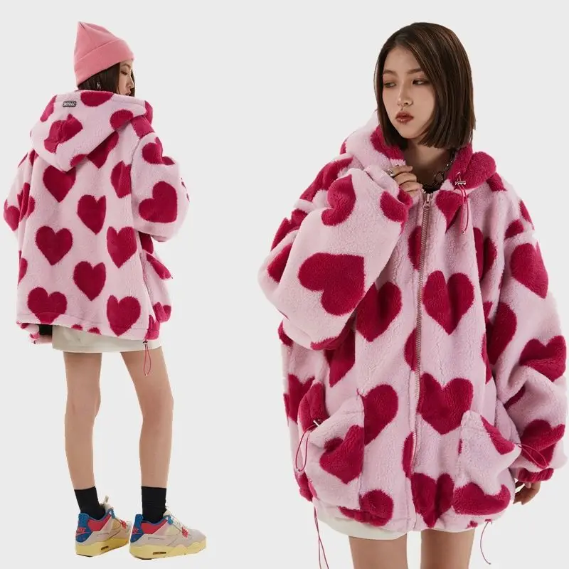 Coat women in autumn and winter fur coat in the long men and women loose thickened plus velvet couple cotton clothing
Coat women in autumn and winter fur coat in the long men and women loose thickened plus velvet couple cotton clothing