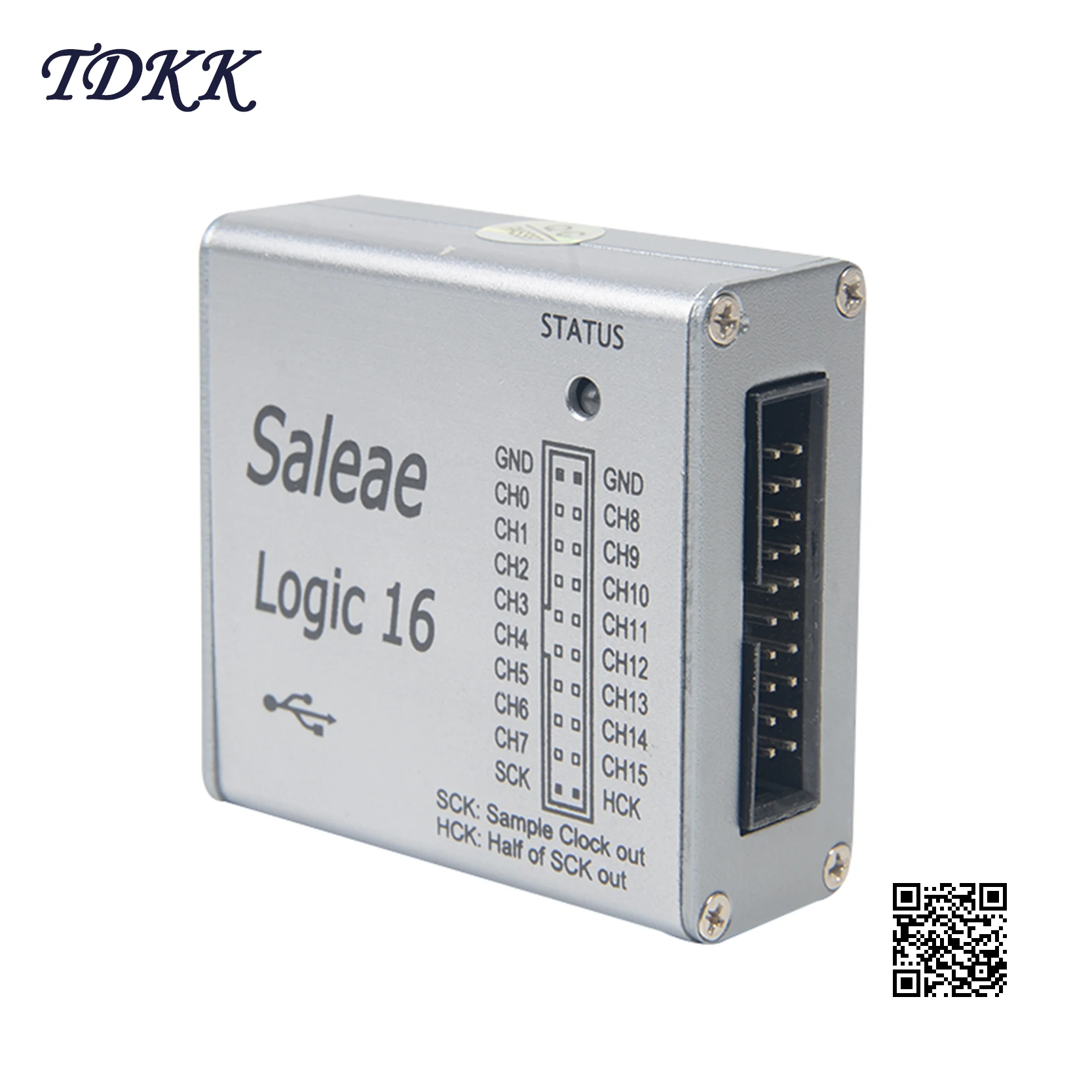 Saleae Logic Usb Logic Analyzer Multi-system Compatible with Official Version Sampling Rate 100M16 Channels
Saleae Logic Usb Logic Analyzer Multi-system Compatible with Official Version Sampling Rate 100M16 Channels