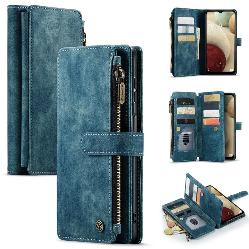 Wallet Case For Samsung Galaxy A12/A22 5G/A32 5G/A50/A50S/A30S/A51(M40S)/A52 A52S 5G/A71 4G/A72 5G Retro Leather Cover with Zipp
Wallet Case For Samsung Galaxy A12/A22 5G/A32 5G/A50/A50S/A30S/A51(M40S)/A52 A52S 5G/A71 4G/A72 5G Retro Leather Cover with Zipp