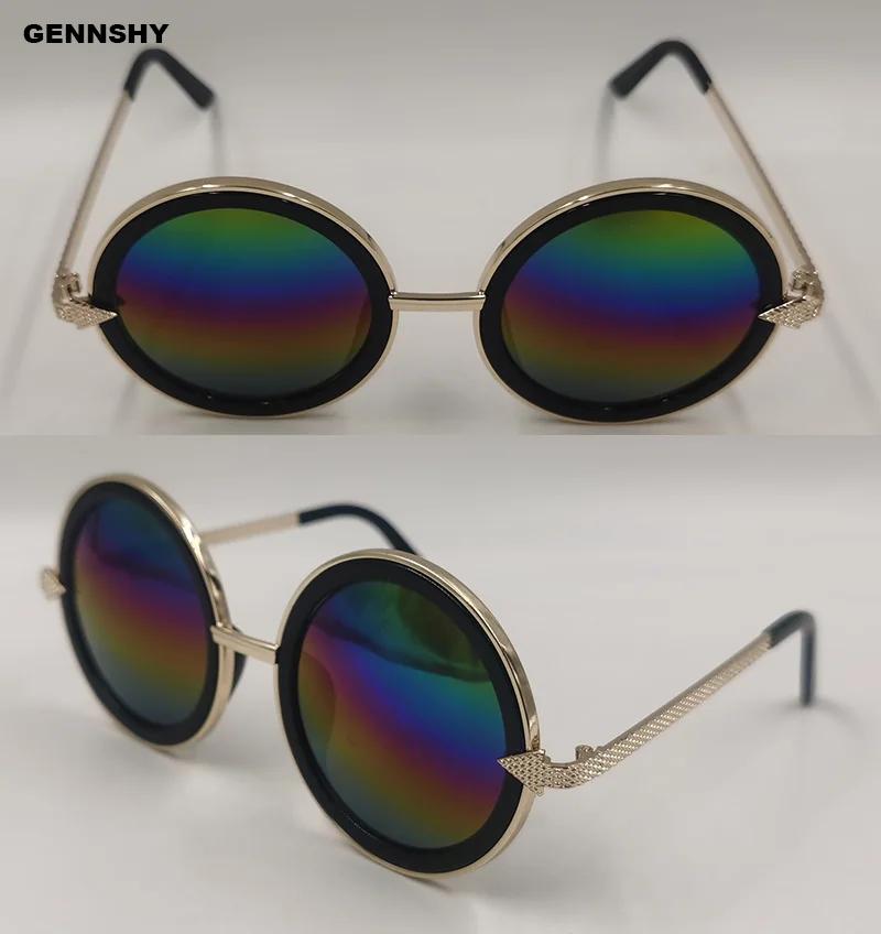 2021 New Fashion Big Round Sunglasses Retro Brand Design Eyeglasses With Arrows Metal Sunglasses Mirror Lenses Traveling UV400
2021 New Fashion Big Round Sunglasses Retro Brand Design Eyeglasses With Arrows Metal Sunglasses Mirror Lenses Traveling UV400