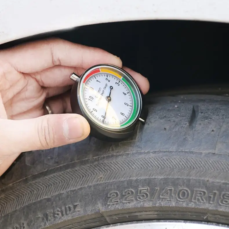 0-11mm Stainless Steel PVC Portable Universal Tire Tread Depth Ruler Measurement Tool Car Tyre Repair Tool with Storage Bag
0-11mm Stainless Steel PVC Portable Universal Tire Tread Depth Ruler Measurement Tool Car Tyre Repair Tool with Storage Bag