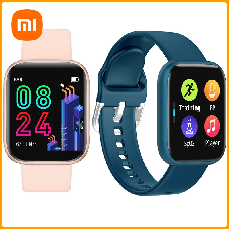 

Xiaomi Youpin мужские умные часы женские умные часы с полным сенсорным экраном Smartwatch IP67 водонепроницаемый монитор сердечного ритма фитнес-трекер