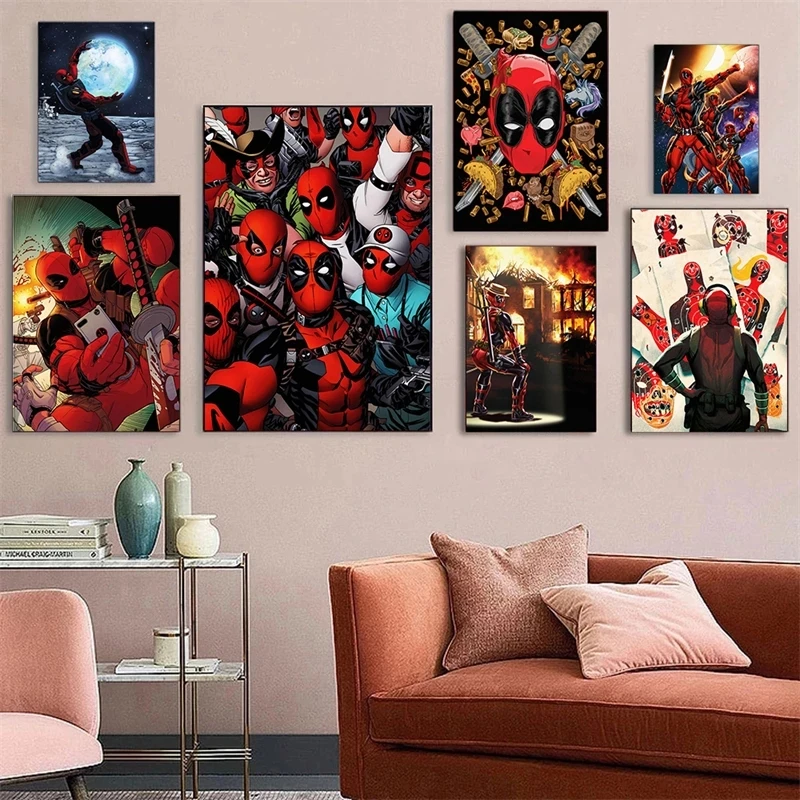 Prints Painting Spiderman Modular Marvel Pictures Canvas Wall Art Home Decoration Modern Bedside Background Poster No Framework
Prints Painting Spiderman Modular Marvel Pictures Canvas Wall Art Home Decoration Modern Bedside Background Poster No Framework