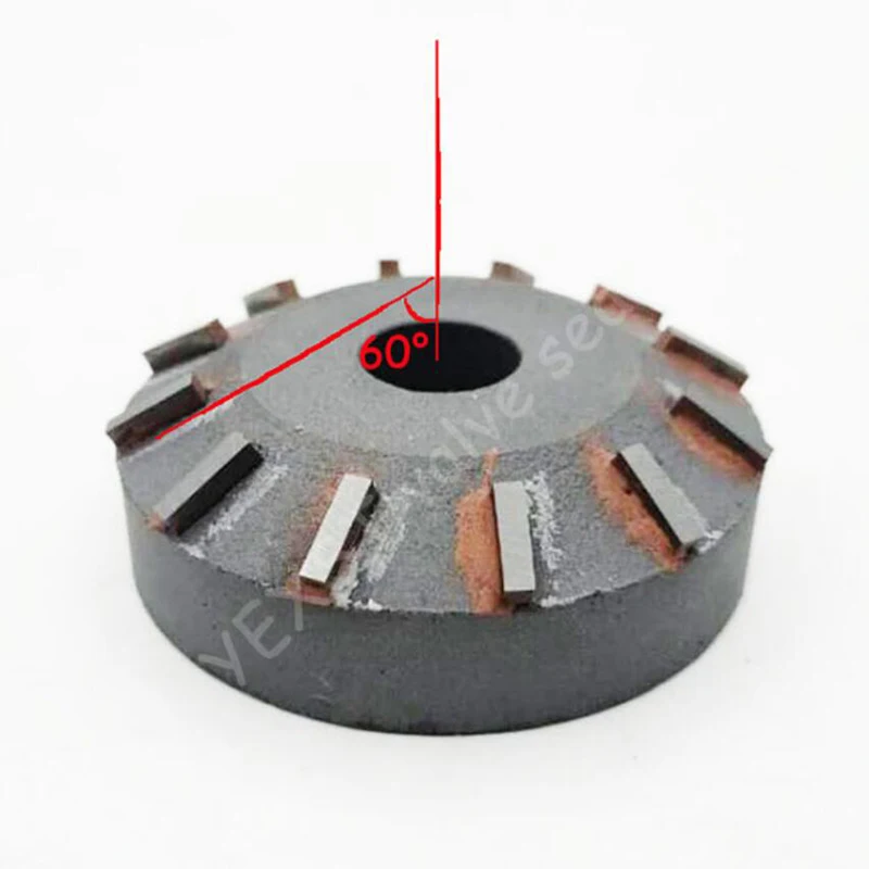 60-градусная развертка клапанов из твердого сплава, головка развертки шлифовального круга для ремонта седлов клапанов в автомобильных и мотоциклетных двигателях
60-градусная развертка клапанов из твердого сплава, головка развертки шлифовального круга для ремонта седлов клапанов в автомобильных и мотоциклетных двигателях